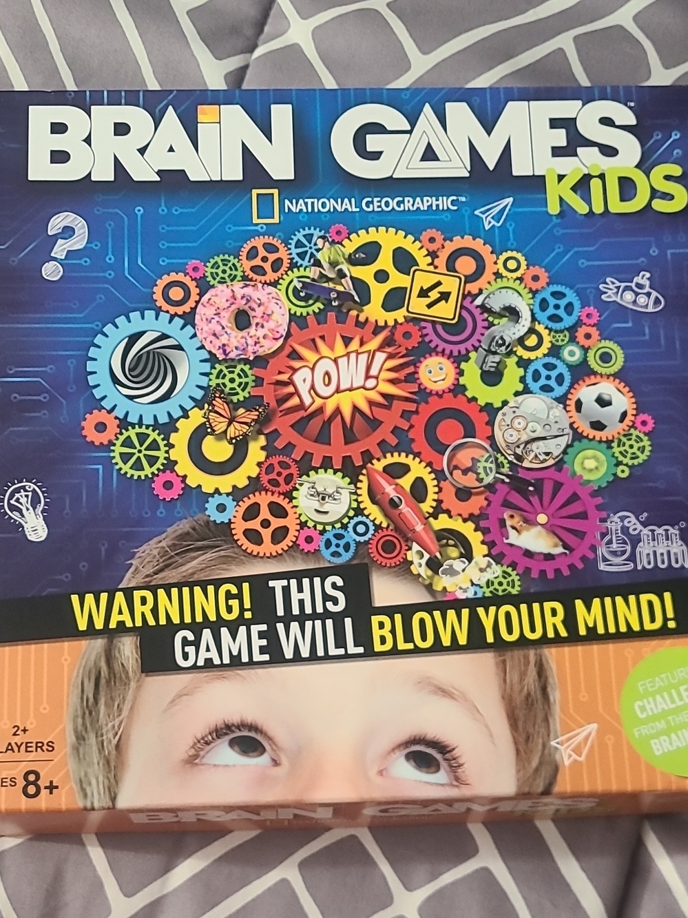 National Geographic Brain Games Kids Board Game